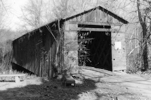 Cromer's Mill Covered Bridge, Carnesville Georgia