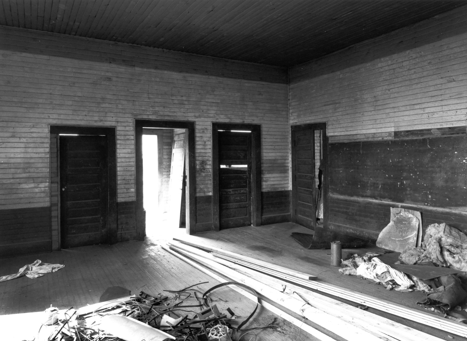 Noble Hill School, Cassville Georgia East classroom (1986)