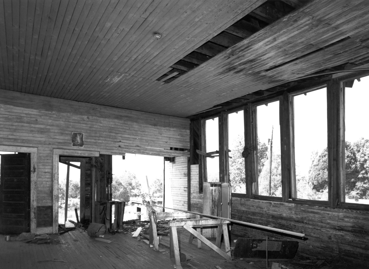 Noble Hill School, Cassville Georgia West classroom (1986)