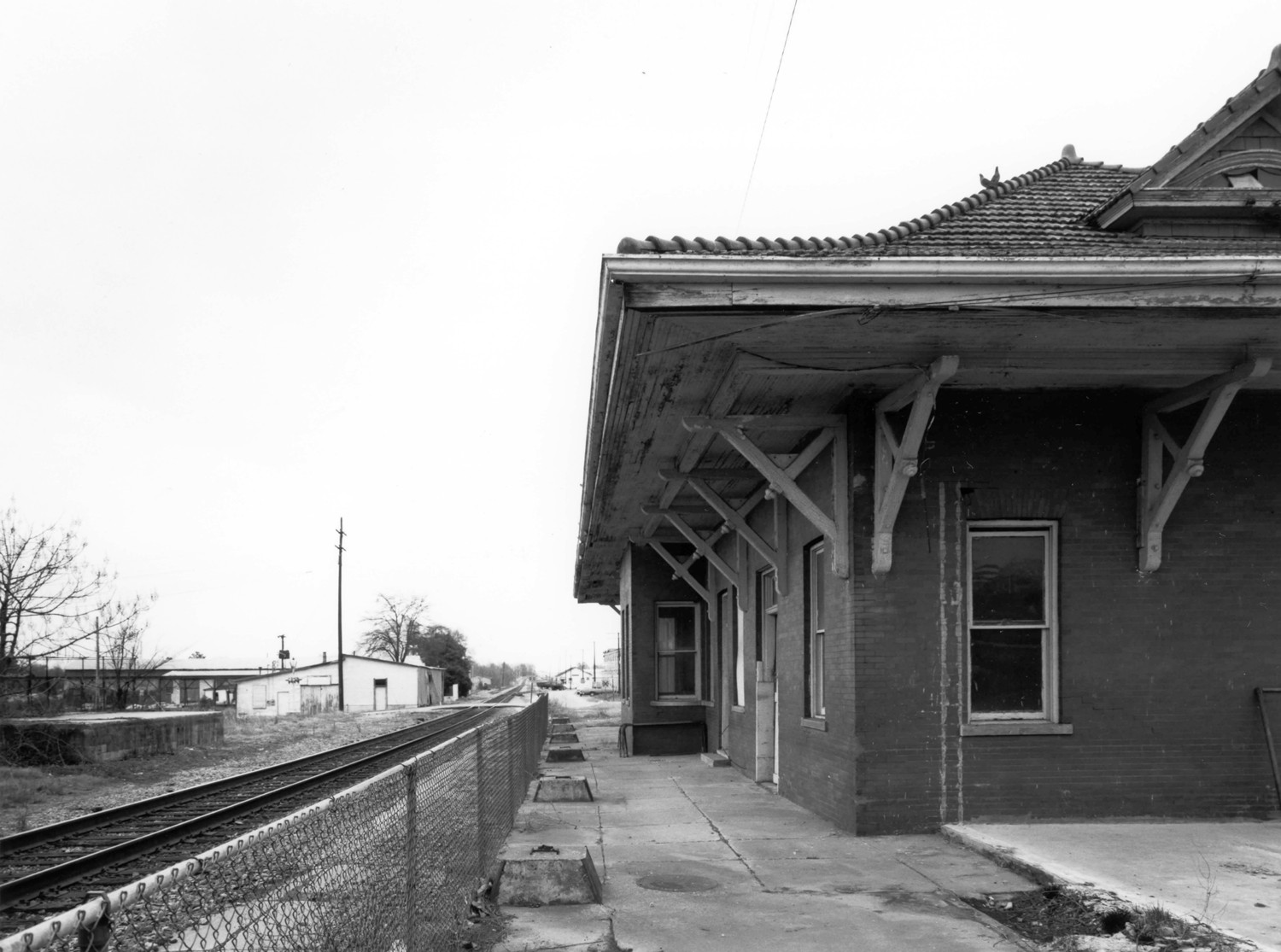 Elberton Depot, Elberton Georgia Northwest corner (1986)