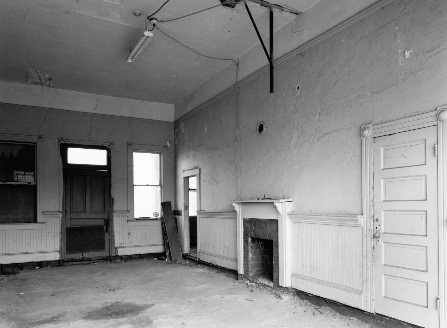 Elberton Depot, Elberton Georgia Colored Waiting Room (1986)