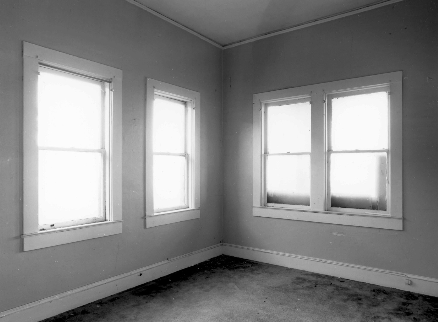Glennwanis Hotel, Glennville Georgia Interior, detail of first floor room (2001)