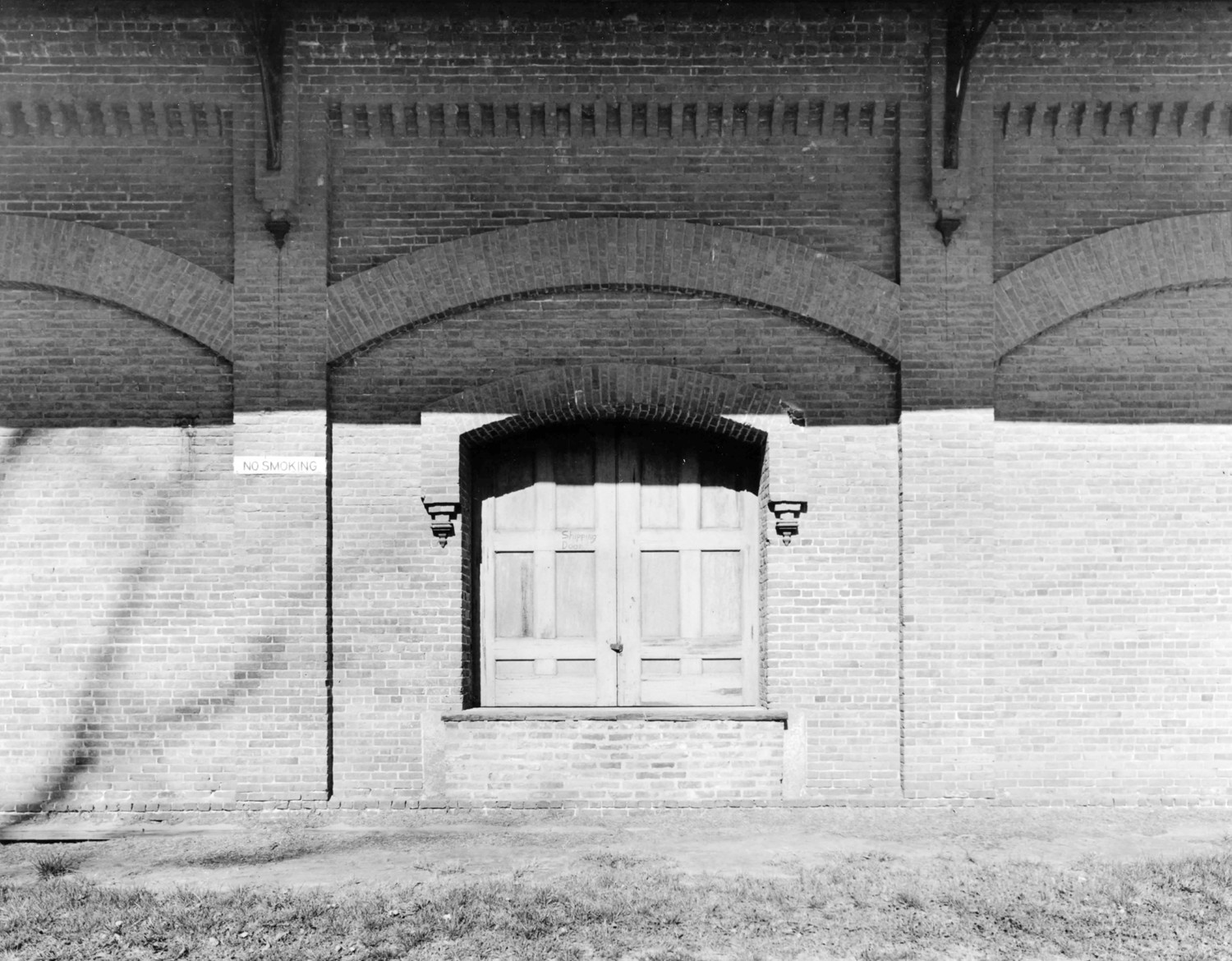 Central of Georgia Railroad Depot, Hampton Georgia East facade (1979)