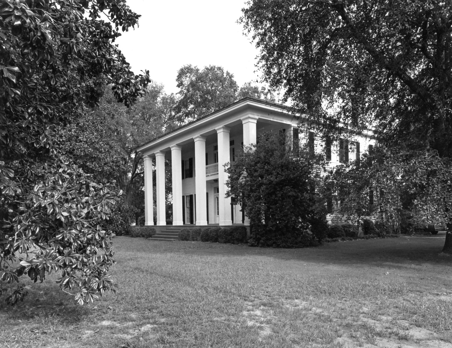 Front and west side of house looking southeast (1981)
