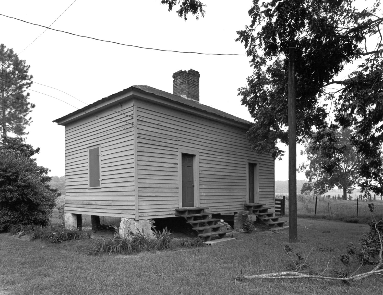 John Chapman Plantation - Hollywood, Jeffersonville Georgia Old kitchen building 