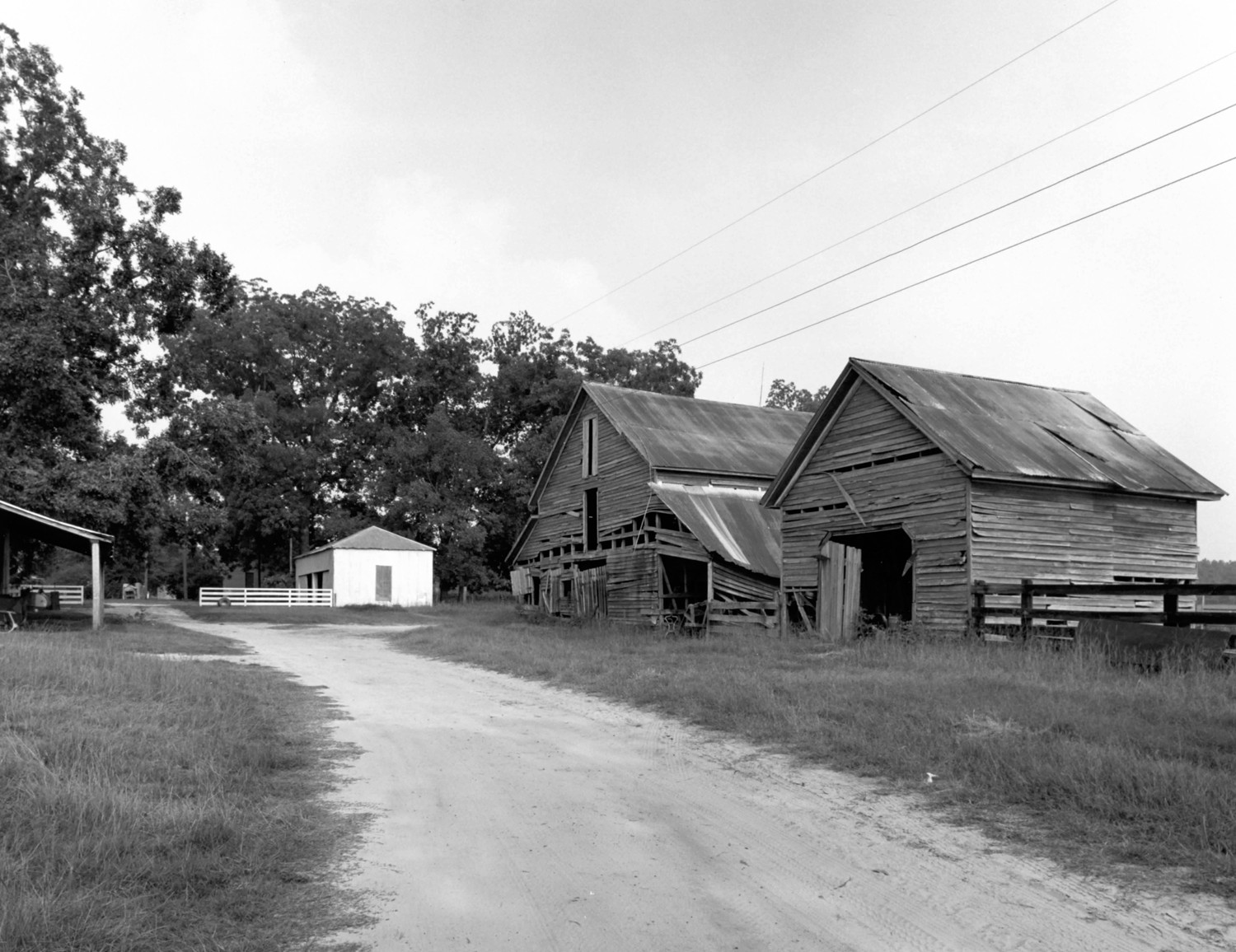 John Chapman Plantation - Hollywood, Jeffersonville Georgia Mule barn 