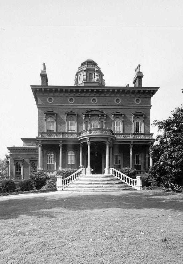 Johnston-Hay House, Macon Georgia General View (1978)