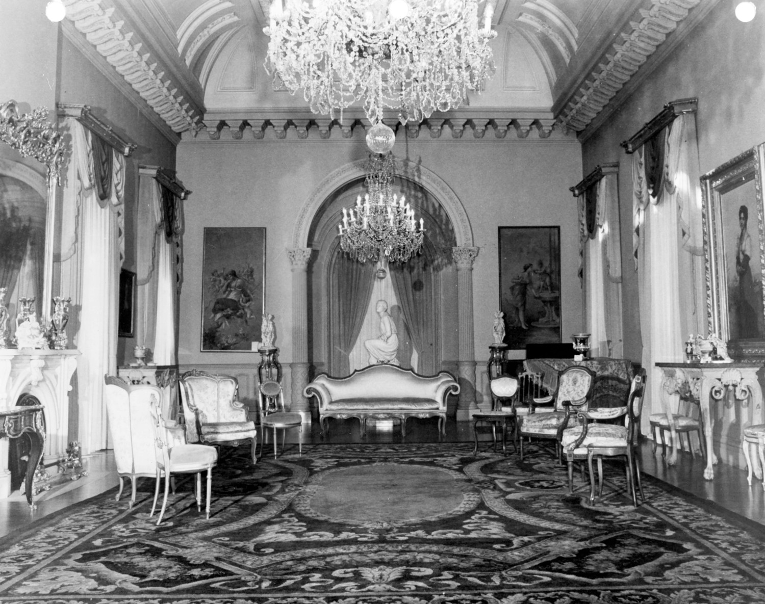 Johnston-Hay House, Macon Georgia Ball Room (1970)