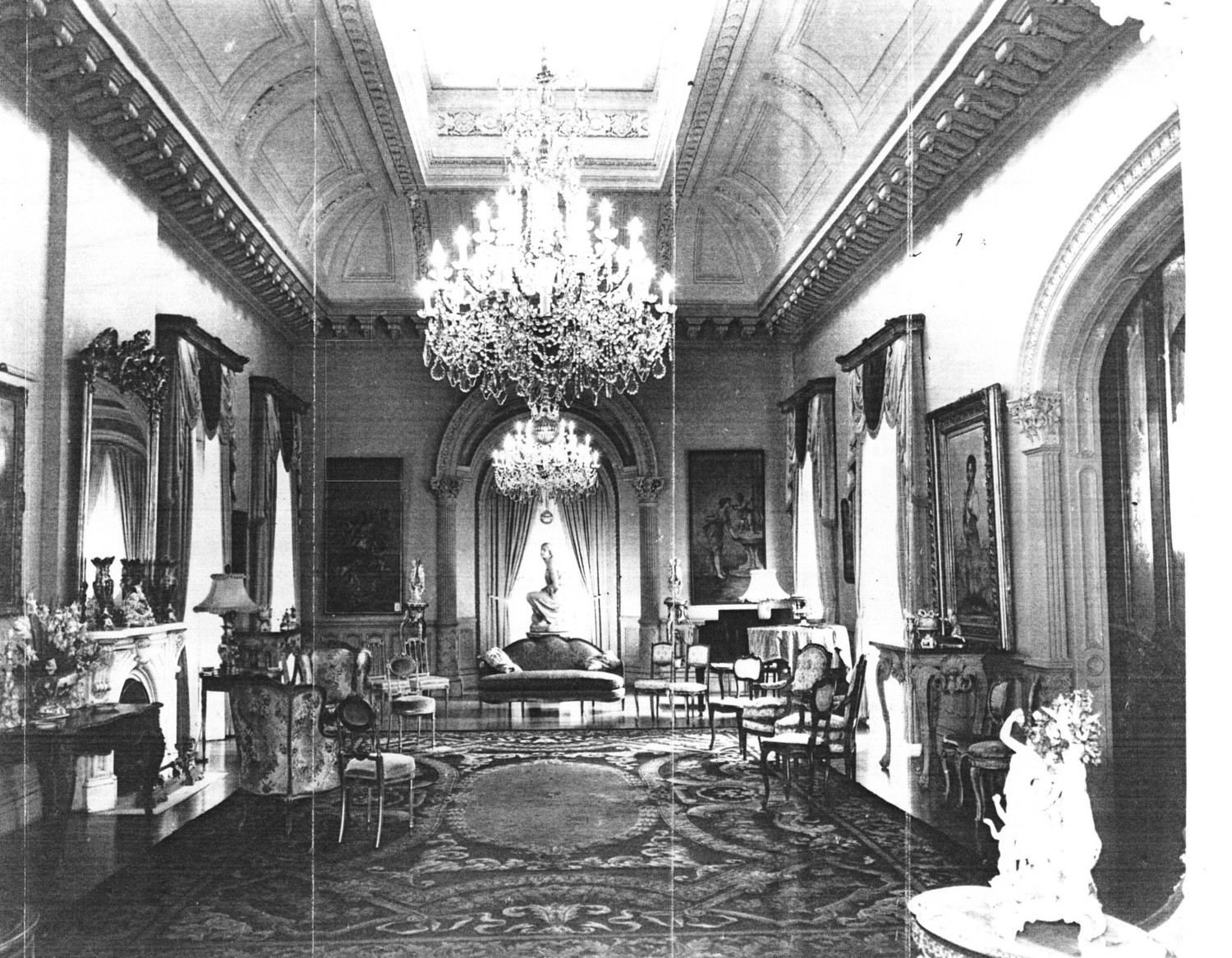 Johnston-Hay House, Macon Georgia Ball Room (1970)