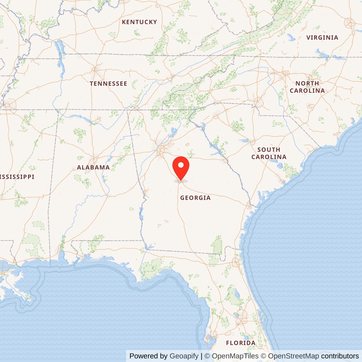 Johnston-Hay House State Map