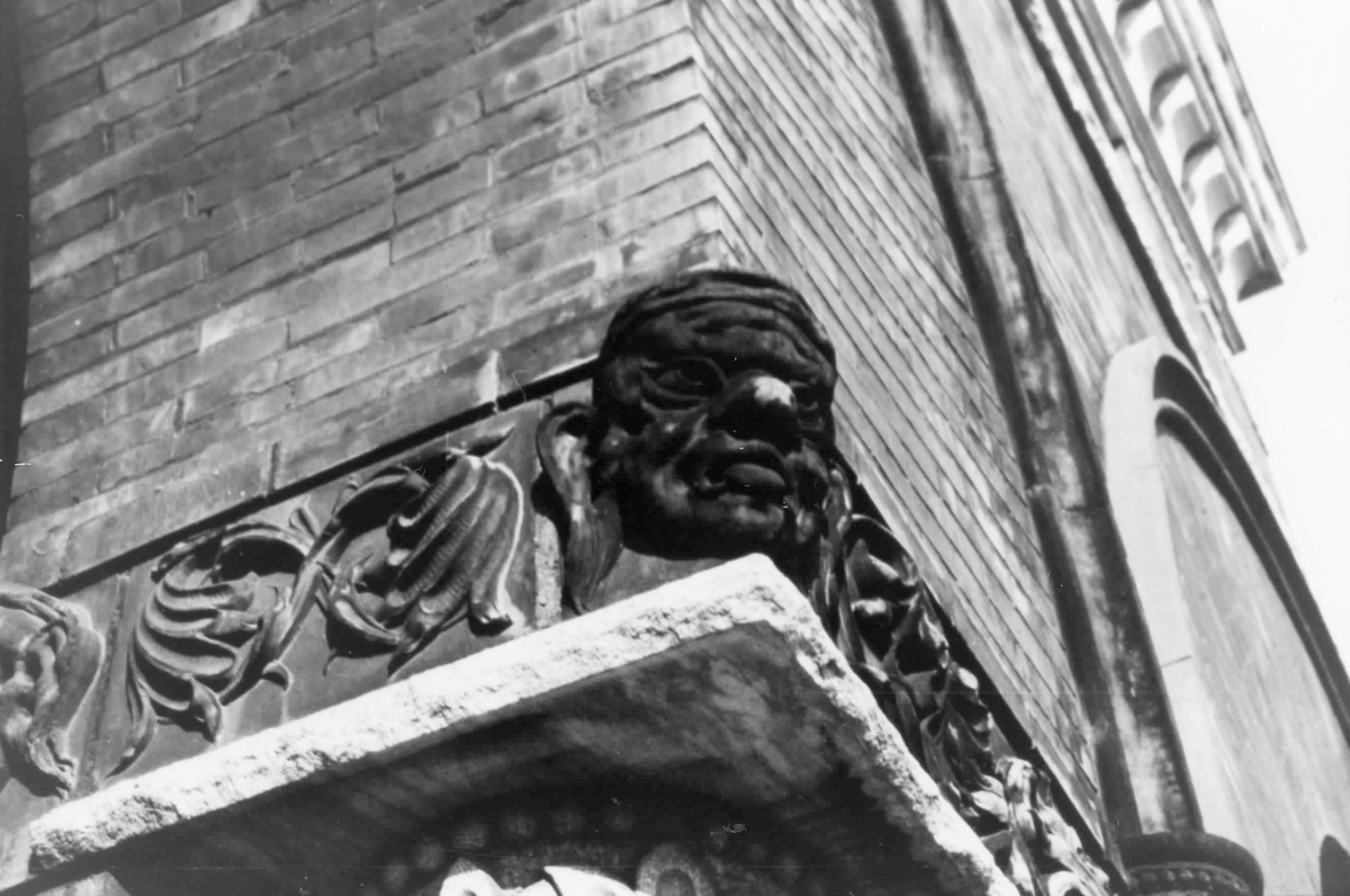 Floyd County Courthouse, Rome Georgia Exterior Detail - Gargoyle (1979)