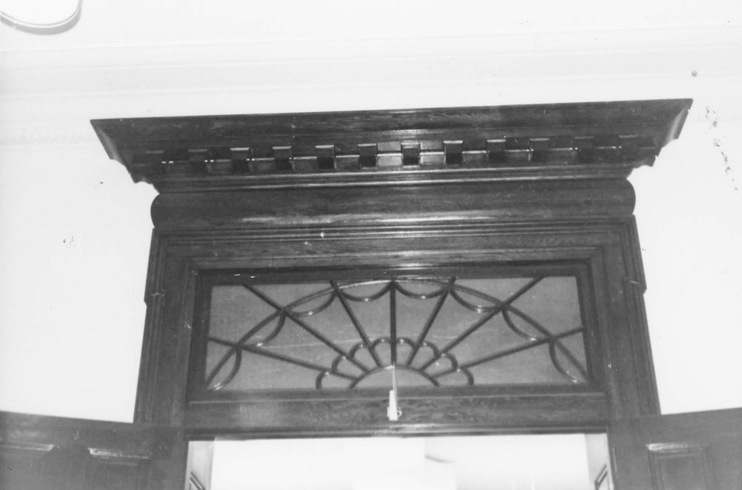 Floyd County Courthouse, Rome Georgia Interior Detail - Oak Millwork (1979)