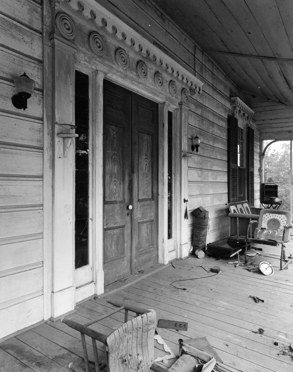 Rockby House, Sparta Georgia Main entrance (1977)