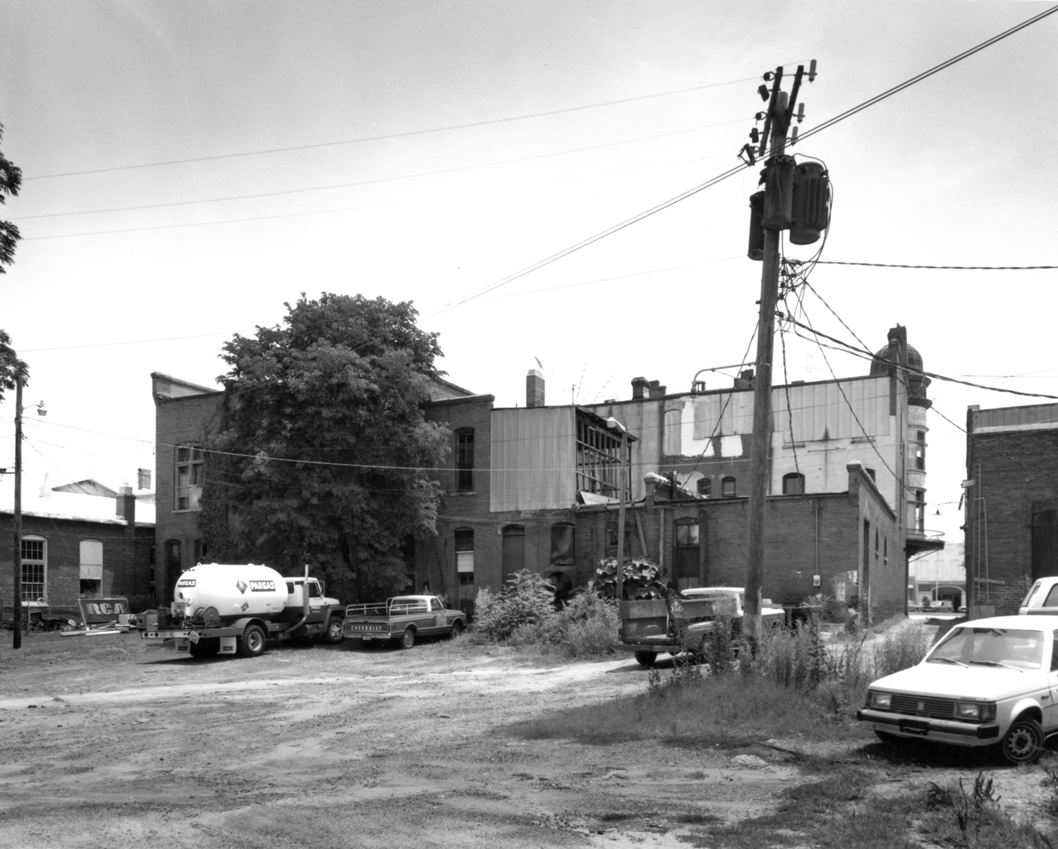 Fitzpatrick Hotel, Washington Georgia Rear of hotel looking northeast (1982)