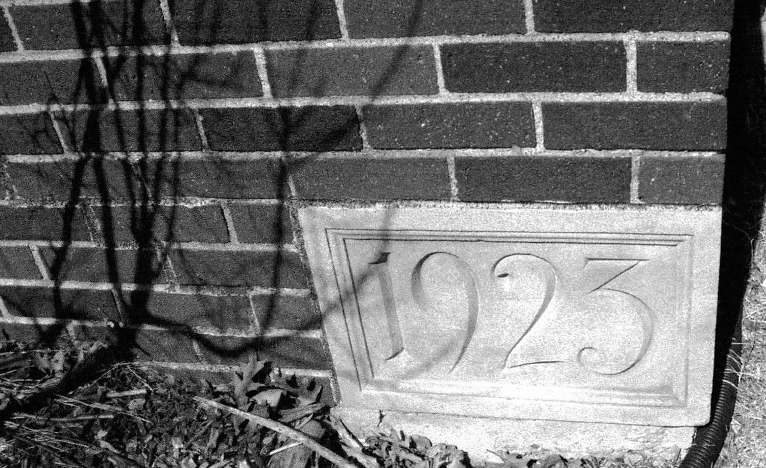 Roosevelt School, Ames Iowa Cornerstone (2009)