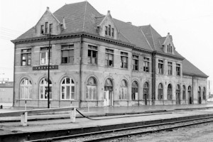 Chicago, Burlington and Quincy Railroad-Creston Station, Creston Iowa