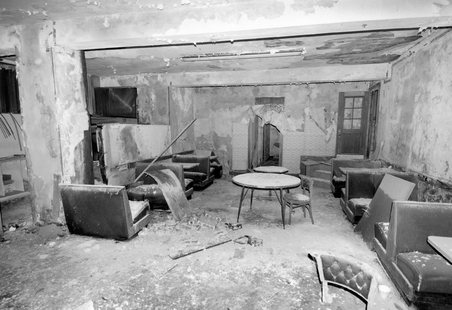 Iowana Hotel, Creston Iowa First floor cafe in west annex (2008)