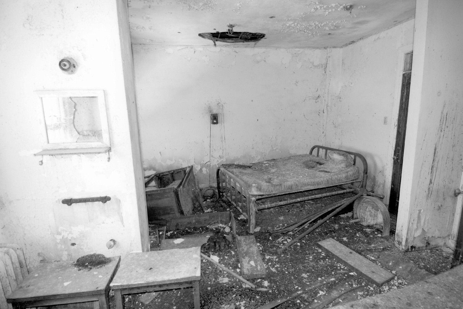 Iowana Hotel, Creston Iowa Upper level guest room (2008)