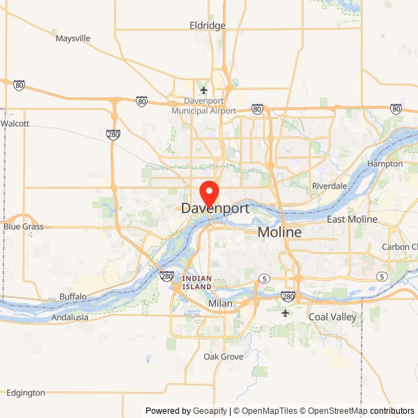 Hiller Building - Schick Apartments Location Map
