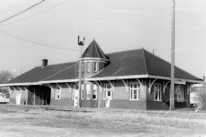 Chicago, Rock Island and Pacific Railroad Passenger Station, Iowa City Iowa
