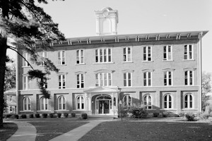 Iowa Wesleyan College Old Main Building, Mount Pleasant Iowa
