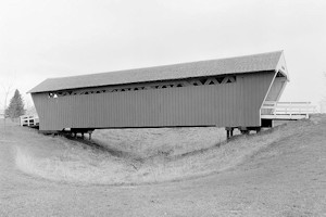 Imes Covered Bridge - Wilkins Mill Bridge, Saint Charles Iowa