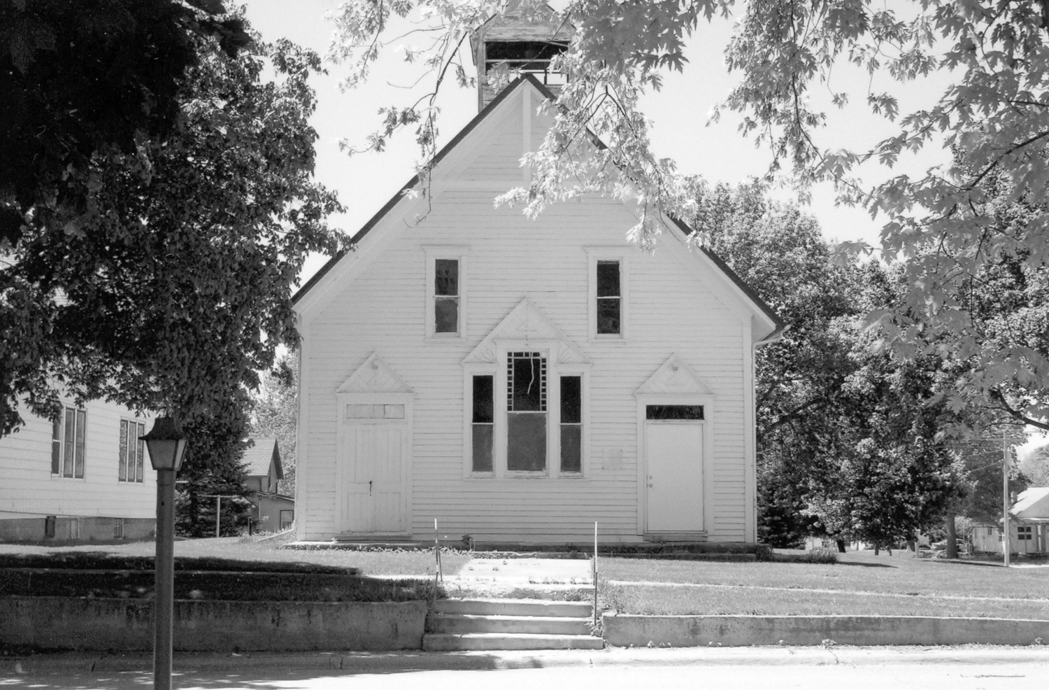 First Presbyterian Church, West Bend Iowa Front of Church (2009)