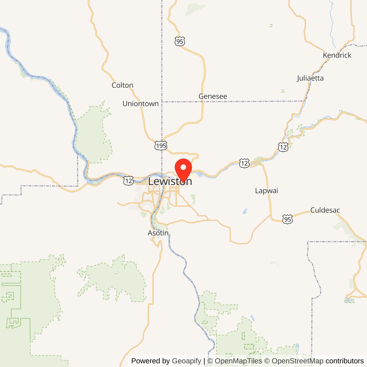 Garfield School Building Location Map