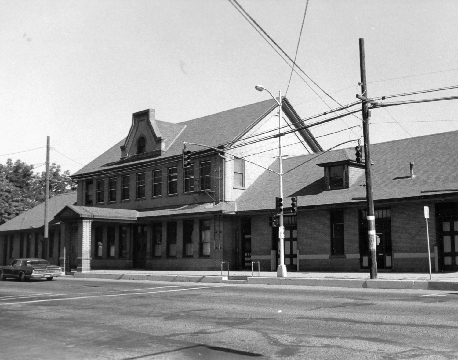 Lewiston Depot, Lewiston Idaho Looking northwest (1972)
