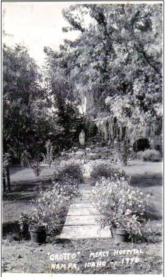 Mercy Hospital, Nampa Idaho Grotto (1946)
