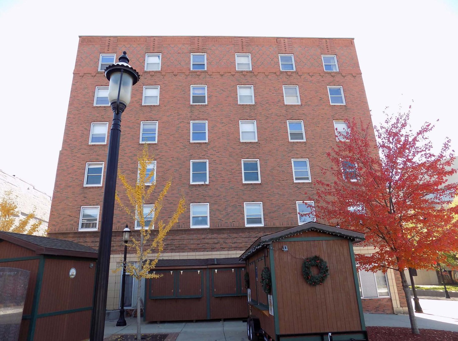 Hotel Belleville, Belleville Illinois North elevation (side elevation) (2017)