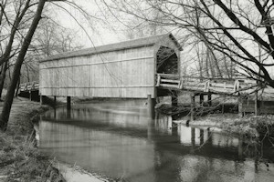 Sugar Creek Covered Bridge, Chatham Illinois
