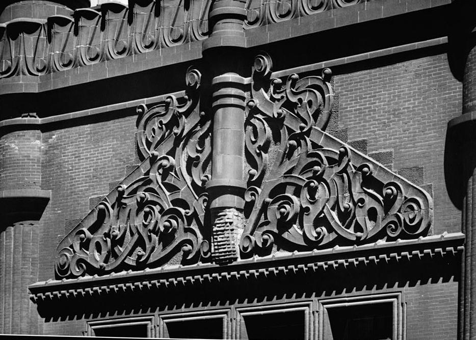 Rookery Building, Chicago Illinois 1963 EXTERIOR DETAIL