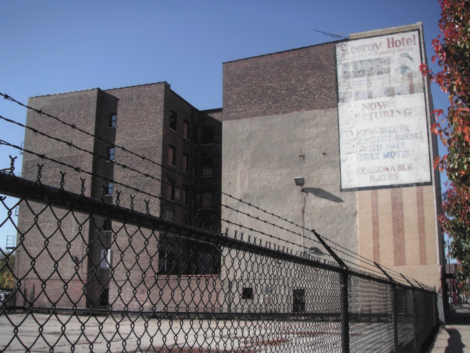 Union Park Hotel, Chicago Illinois East Elevation (2009)