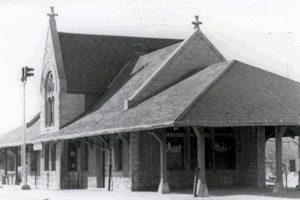 Dwight Chicago and Alton Railroad Depot, Dwight Illinois