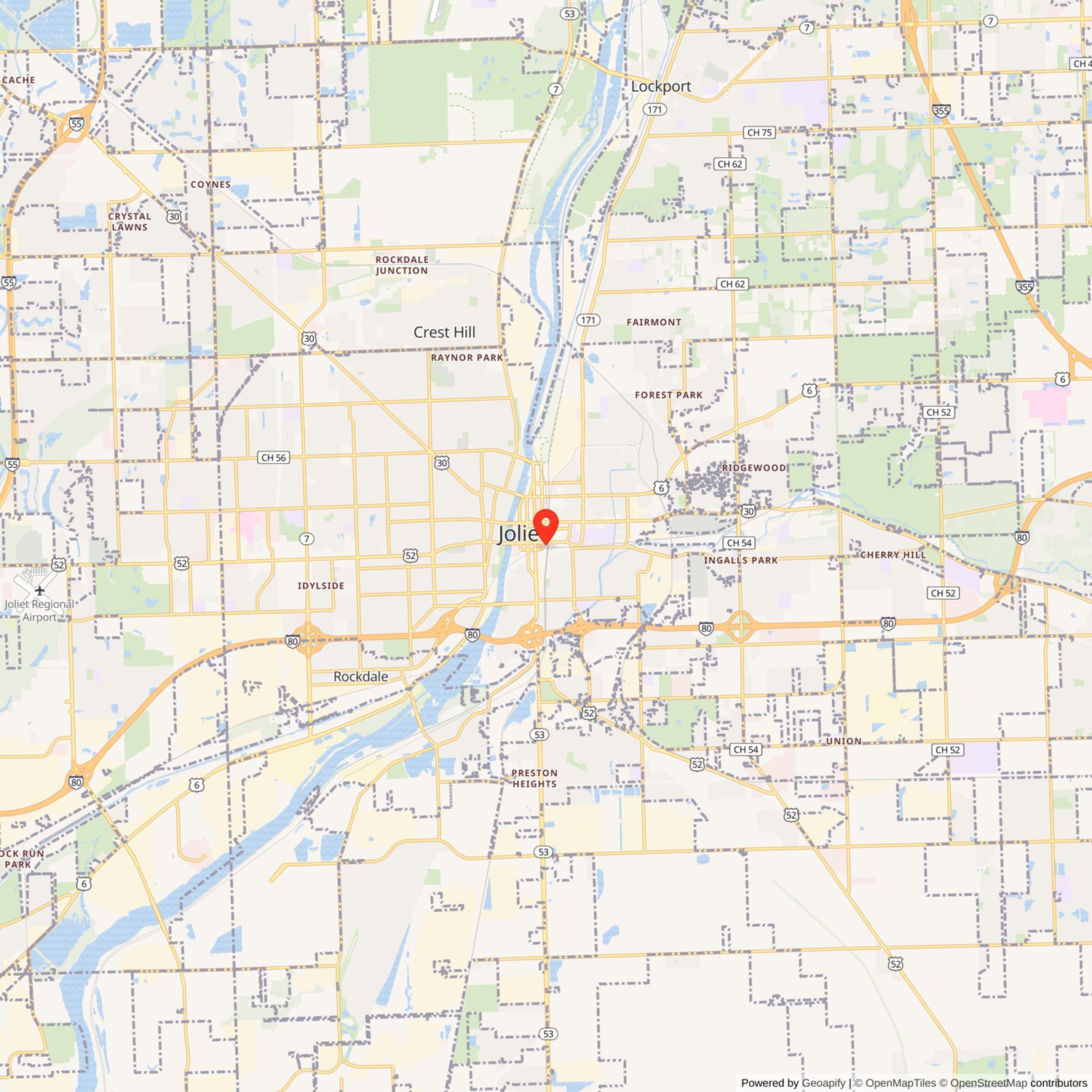 Union Railroad Station Location Map