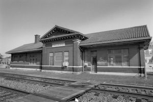 Chicago, Burlington & Quincy Railroad Depot, Plano Illinois