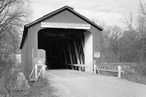Red Covered Bridge, Princeton Illinois