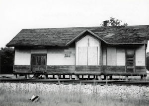 Illinois Central Railroad Depot, Ullin Illinois
