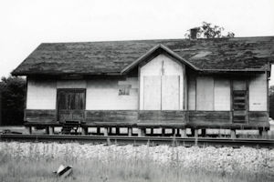 Illinois Central Railroad Depot, Ullin Illinois