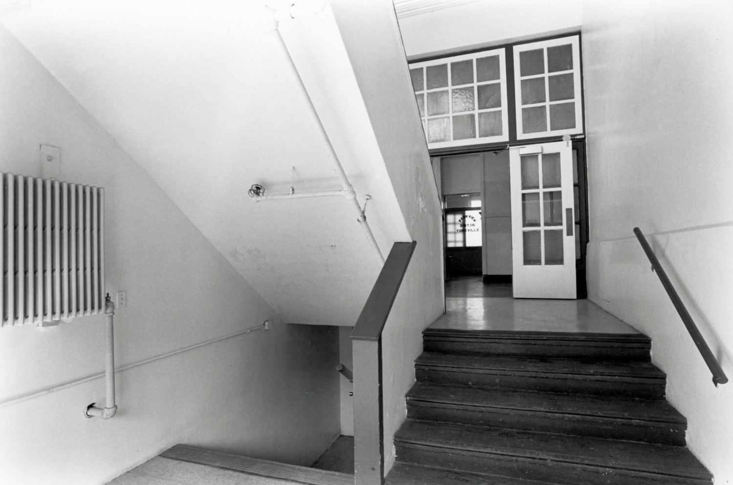 Yorkville School, Yorkville Illinois Entry hall (1994)