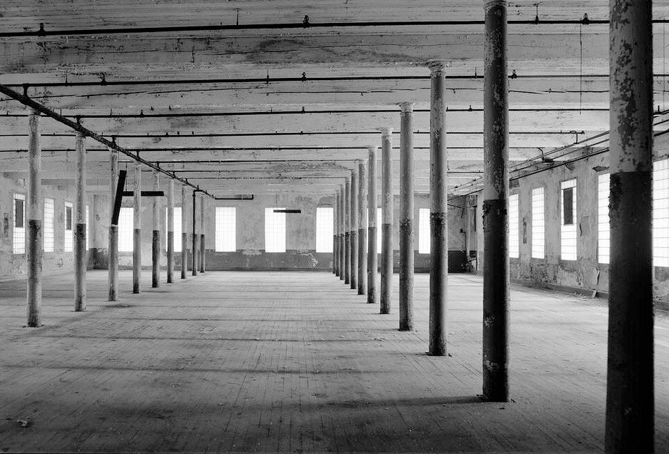 Indiana Cotton Mills, Cannelton Indiana 1974 THIRD FLOOR, SOUTHEAST END
