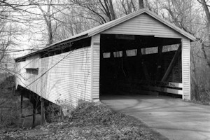 Huffman Mill Covered Bridge, Fulda Indiana