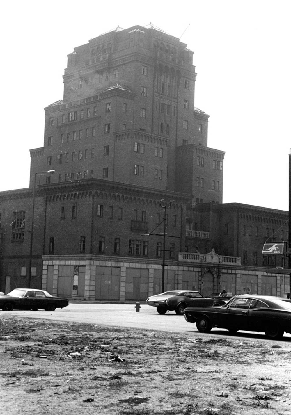 Knights Of Columbus Building, Gary Indiana Northeast Corner (1983)