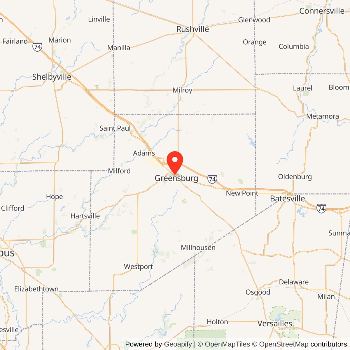 Jerman School Location Map