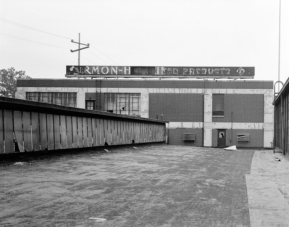 Duesenberg Automobile Company, Indianapolis Indiana 1984 WEST SIDE, SOUTH END, VIEW EAST