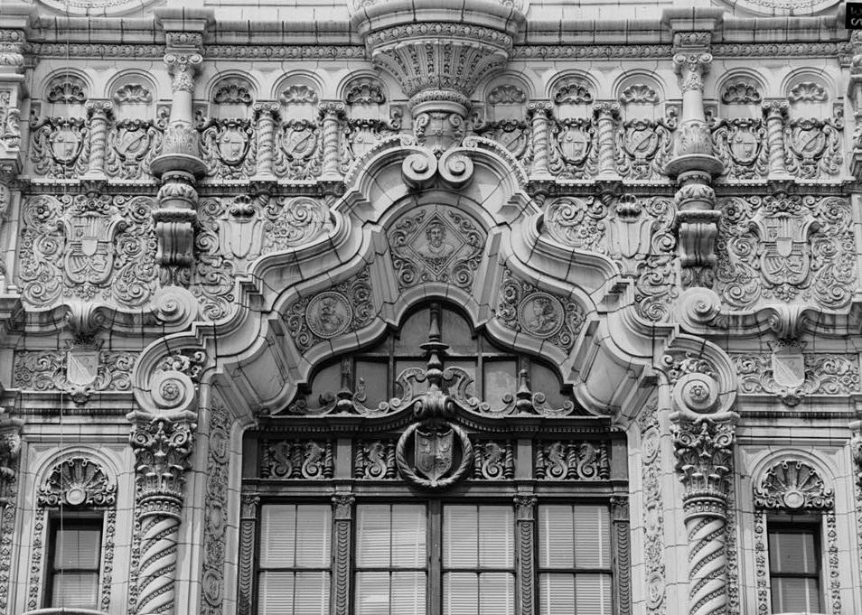 Indiana Theatre, Indianapolis Indiana 1970 FRONTISPIECE ARCH DETAIL