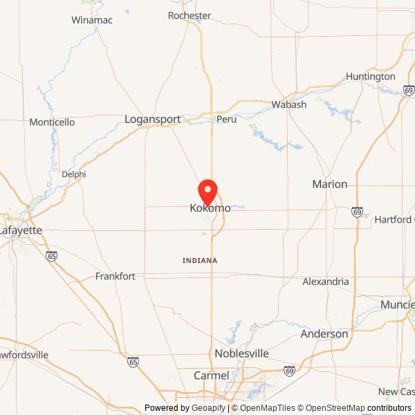 Seiberling Mansion Location Map