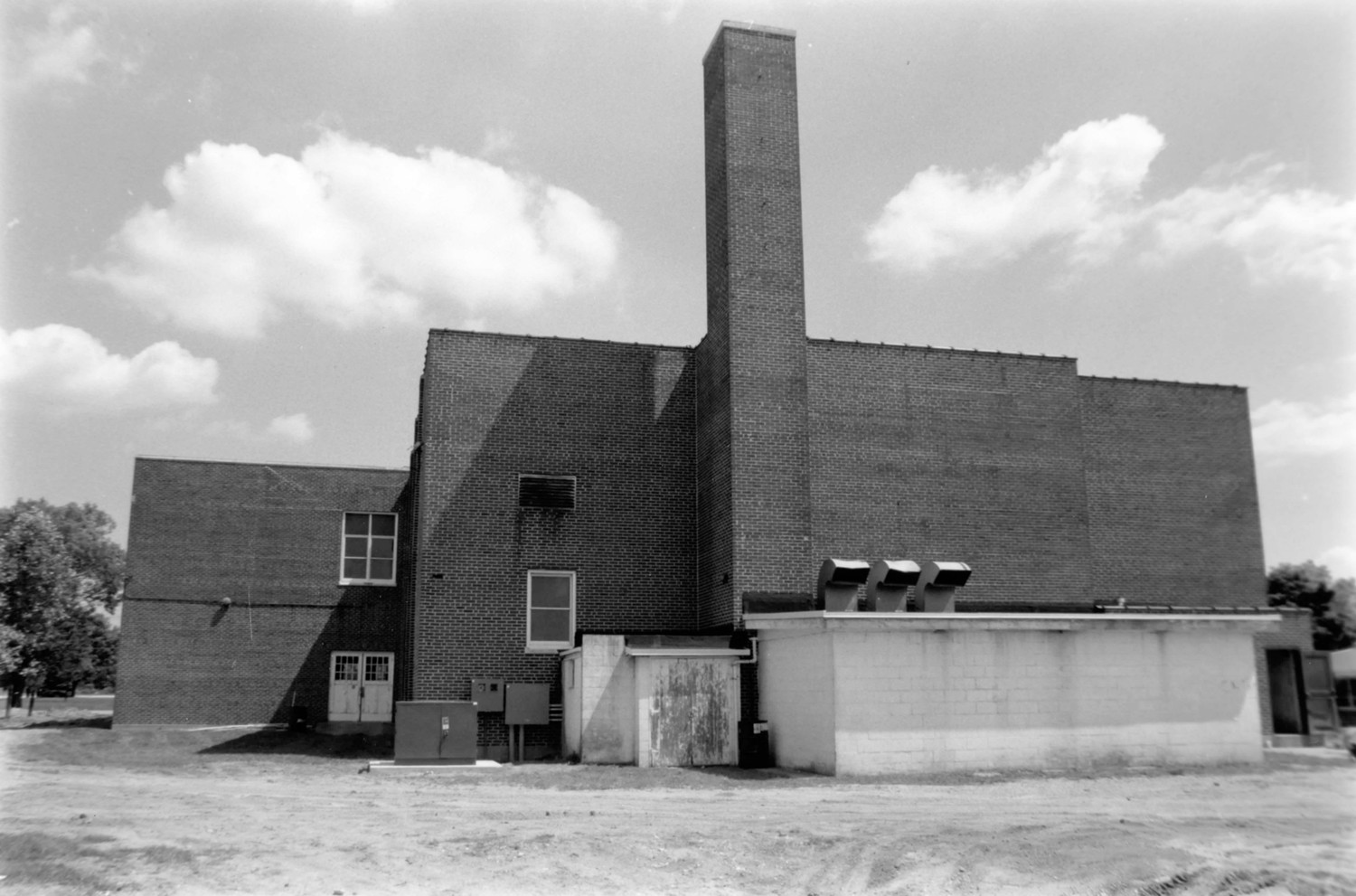 Lakeville High School, Lakeville Indiana Rear elevation (1990)