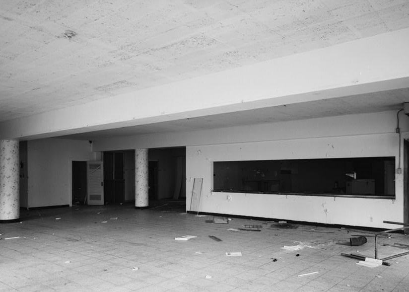 Joint High School, Rochester Indiana 1992 Basement cafeteria/kitchen, looking northwest